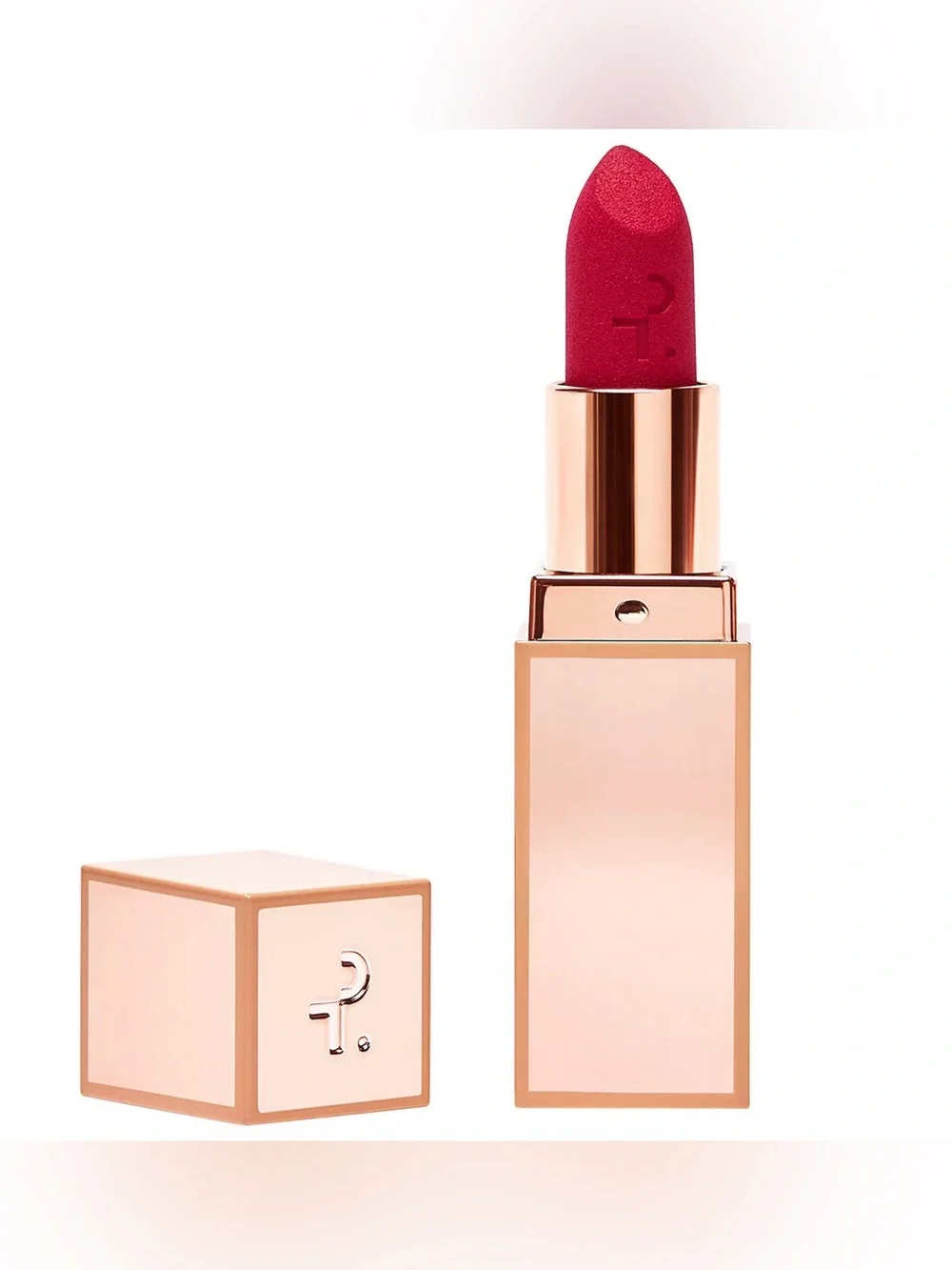 PATRICK TA Major Headlines Matte Suede Lipstick- Shes Hard To Get (vibrant pink)